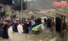 Giresun'da trafik kazasında ölen abla ve kardeşi defnedildi
