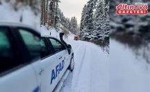 Karabük, Düzce, Bolu ve Zonguldak'ta karla mücadele çalışmaları sürüyor