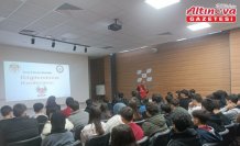 Kargı'da lise öğrencilerine terörle mücadele konferansı verildi