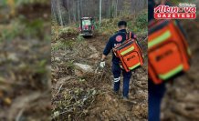 Kastamonu'da tomruk altında kalan orman işçisi yaralandı