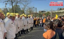 Madenciler Günü'nde işçiler, çocuklarının okulunda alkışlarla karşılandı