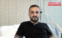 Motosiklet kazasında parmağı kopan genç mikrocerrahiyle parmağına kavuştu