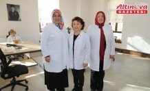 Ordu'da kurslara katılan üç kadın usta öğretici oldu