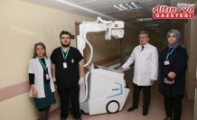 Rize'de yerli mobil dijital röntgen cihazı hizmete sunuldu