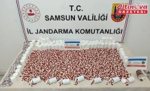 Samsun'da 7 bin uyuşturucu hap ele geçirildi