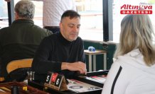 Samsun'da modern tavla şampiyonası devam ediyor