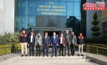 Tarım Reformu Genel Müdürü Yıldız Amasya’da ziyaretlerde bulundu