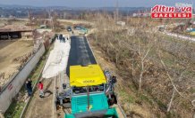 Taşköprü'de sıcak asfalt çalışması başladı