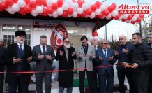 Tokat'ta Bahçelievler Mahallesi muhtarlık binası yenilerek hizmete açıldı