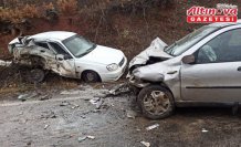 Tokat'ta iki otomobilin çarpıştığı kazada 1 kişi öldü, 2 kişi yaralandı
