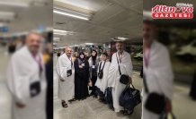 Trabzon'da şehit yakınları ve gaziler umreye uğurlandı