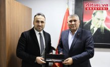 Vezirköprü Belediye Başkanı Gül'den Ziraat Odası Başkanı Kaya'ya ziyaret