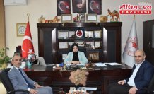 Yeşilyurt Kaymakamı Altın, kamu kurumlarını ziyaret etti