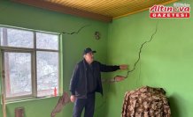 Bartın'da heyelan nedeniyle 15 evde çatlaklar oluştu