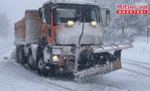 Bolu Dağı'nda kar yağışı nedeniyle ağır tonajlı araçların geçişine izin verilmiyor