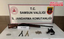 Çarşamba'da silah kaçakçılığı operasyonunda 1 zanlı yakalandı