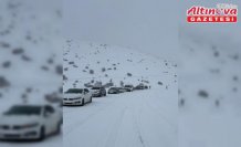 Gümüşhane-Erzincan kara yolu kontrollü olarak ulaşıma açıldı