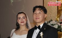 Güney Koreli damat ile Rizeli gelin dünyaevine girdi