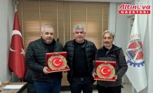 Havza TSO'dan gazetecilere plaket