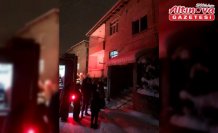 Ladik'te bir evde çıkan yangın söndürüldü