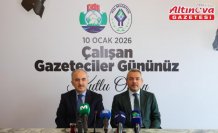 Rize Valisi Baydaş ve Belediye Başkanı Metin basın mensuplarıyla bir araya geldi