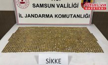 Samsun'da Osmanlı dönemine ait 1404 adet para bulundu
