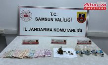 Samsun'da uyuşturucu operasyonunda yakalanan zanlı tutuklandı