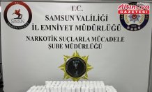 Samsun'da 18 bin 900 uyuşturucu hap ele geçirildi