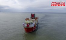 Ultra derin deniz sondaj gemisi “Yıldırım“ Filyos Limanı'nda