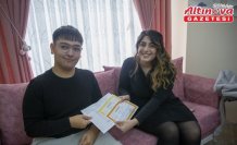 Yarıyıl tatilinde dahi yalnız bırakmadığı “özel“ öğrencisinin en büyük destekçisi oldu