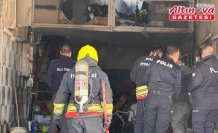 Bolu'da oto yıkama dükkanında çıkan yangın söndürüldü