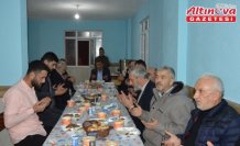 Havza'da mahalle sakinleri iftarda bir araya geldi