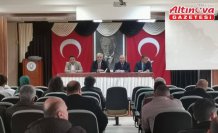 Merzifon'da Eğitim Kurumu Müdürleri Toplantısı yapıldı