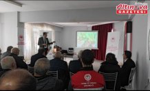 Oğuzlar'da çiftçilere TARSİM bilgilendirmesi yapıldı