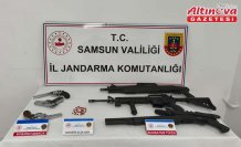 Samsun'da jandarma uyuşturucu ve kaçakçılık operasyonları düzenledi