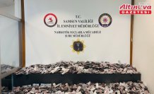 Samsun'da 24 bin sentetik ecza hap ele geçirildi