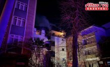 Samsun'da 4 katlı binada çıkan yangında bir kişi yaralandı