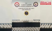 Samsun'da 9 bin 308 sentetik ecza ele geçirildi