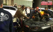 Samsun'da çarpışan motosiklet ile ATV'deki 4 kişi yaralandı