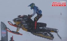 “Yeşilay Dünya Kar Motosikleti Şampiyonası“nın Türkiye etabı Rize'de yapıldı