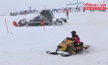 “Yeşilay Dünya Kar Motosikleti Şampiyonası“nın Türkiye etabı tamamlandı