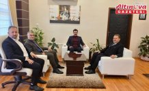 Amasya Dernekler Federasyonu Başkanı Sayar'dan Kaymakam Arslan'a ziyaret