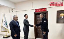 Bayat'ta bayramlaşma töreni düzenlendi