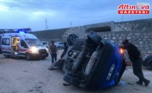 Çorum’da cipin devrildiği kazada 3 kişi yaralandı