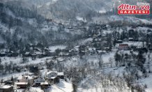 Düzce'nin yüksek kesimleri beyaz örtüyle kaplandı