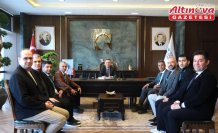 EPDAD heyetinden TOGÜ Rektörü Yılmaz'a ziyaret