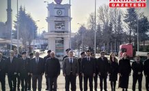 Hamamözü'nde 18 Mart Şehitleri Anma Günü ve Çanakkale Deniz Zaferi dolayısıyla tören yapıldı