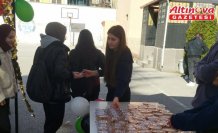 Havza 25 Mayıs Anadolu Lisesinde öğrencilere iftarlık lokma ikramı