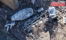 Kastamonu'da köprüden düşen beton mikserinin sürücüsü ağır yaralandı