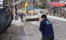 Küre'de cadde ve sokaklarda bayram temizliği yapıldı